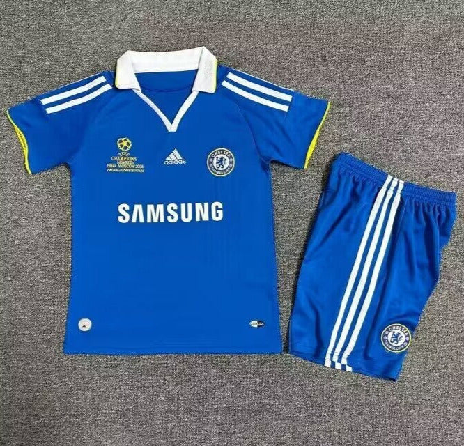 Chelsea 2008/09 Vintage Retro Home Kids Jersey Set