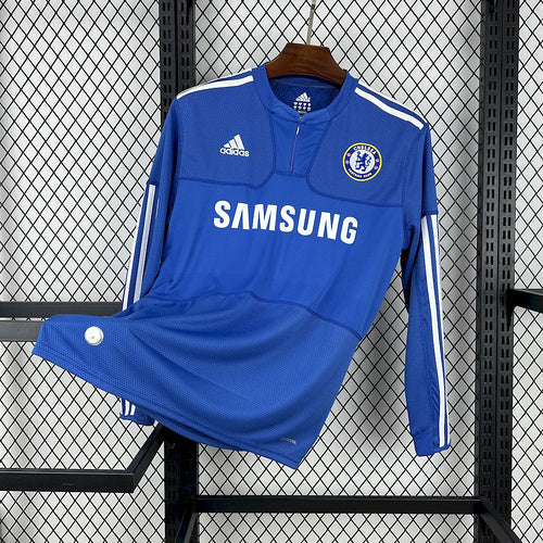 Chelsea 2009/10 Vintage Retro Home Long Sleeves Jersey