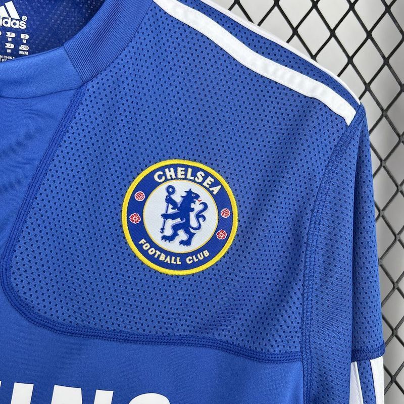 Chelsea 2009/10 Vintage Retro Home Long Sleeves Jersey