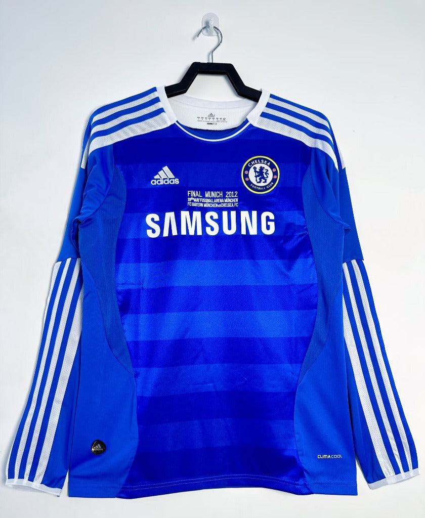 Chelsea 2011/12 Vintage Retro Home Long Sleeve Jersey - Concept Kits