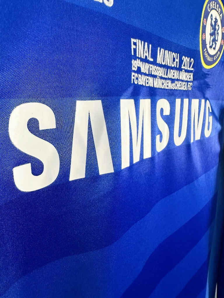 Chelsea 2011/12 Vintage Retro Home Long Sleeve Jersey - Concept Kits