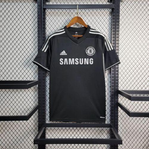 Chelsea 2013/14 Retro Black Second Away Jersey
