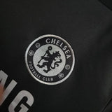 Chelsea 2013/14 Retro Black Second Away Jersey