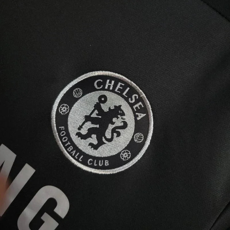 Chelsea 2013/14 Retro Black Second Away Jersey