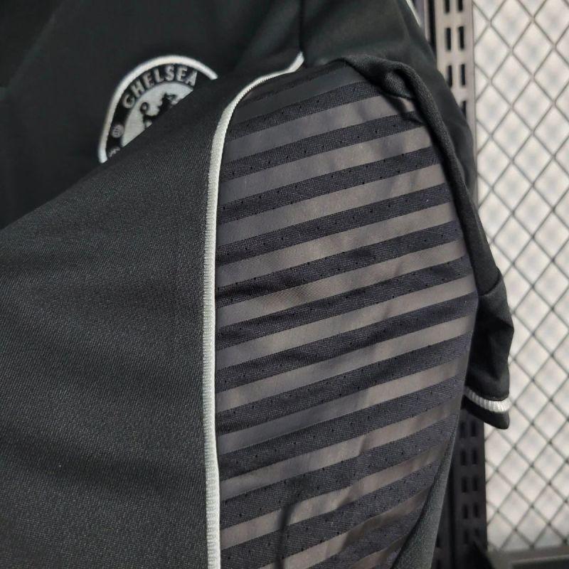 Chelsea 2013/14 Retro Black Second Away Jersey