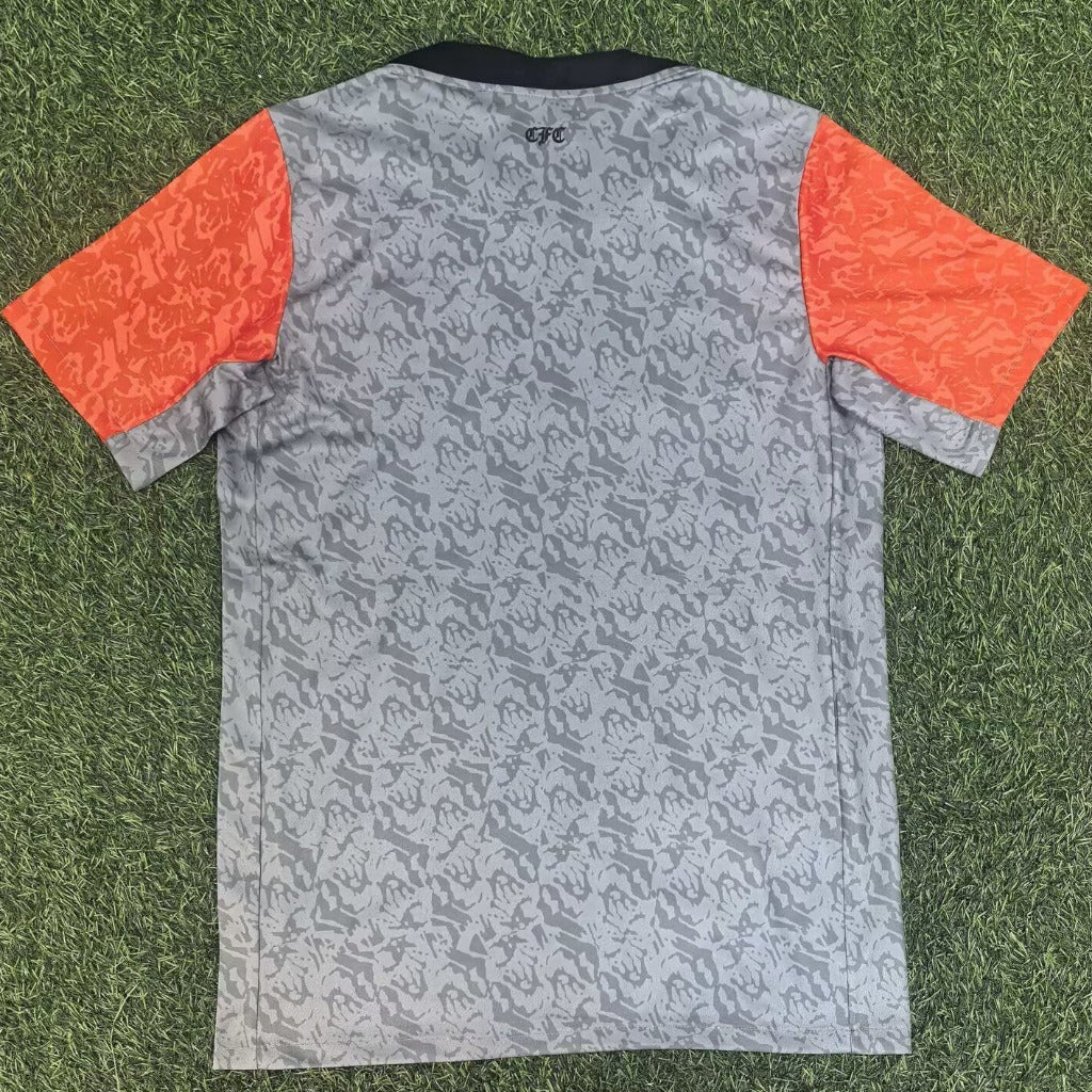 Chelsea 2026 Gray/Orange Pre-Match Jersey