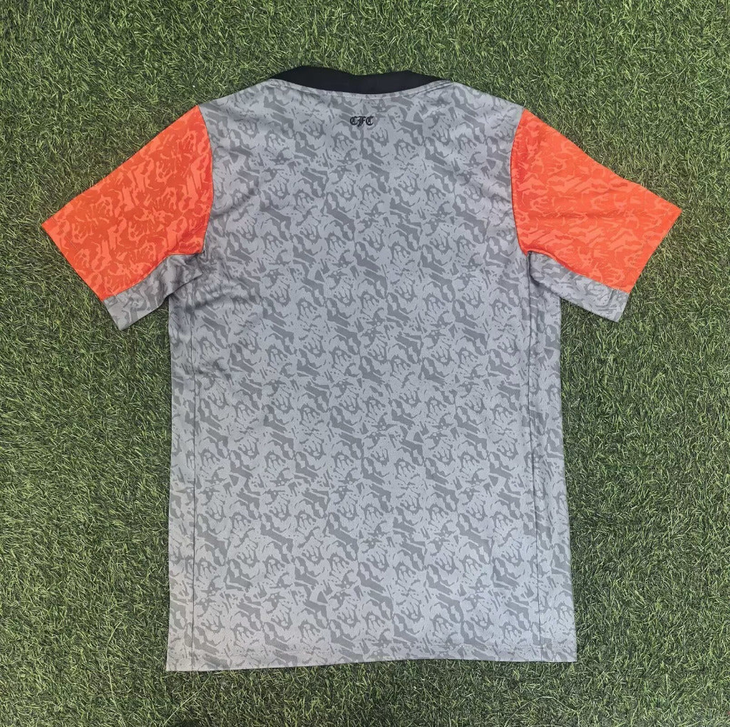 Chelsea 2026 Gray/Orange Pre-Match Training Jersey