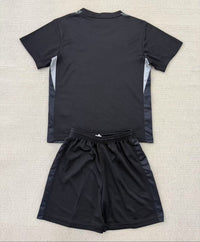 Chelsea 25/26 Black Goalkeeper Kids Jersey Set
