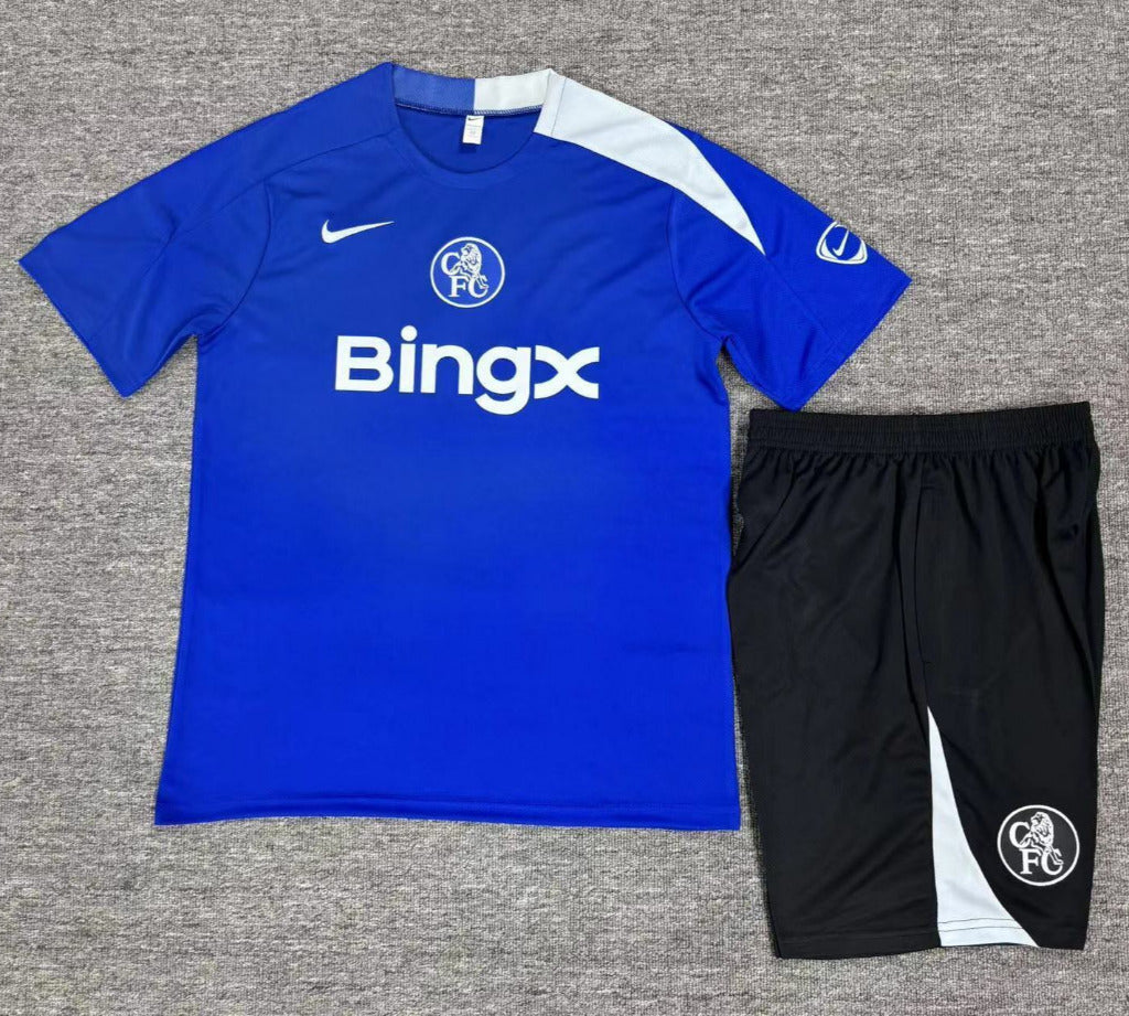 Chelsea 25/26 Blue/White Kids Jersey Set