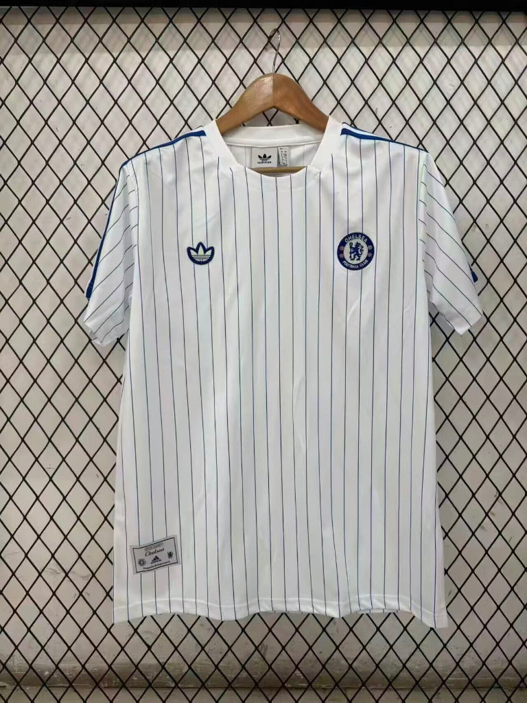 Chelsea 25/26 Classic Pinstripe Pattern Retro Style Jersey