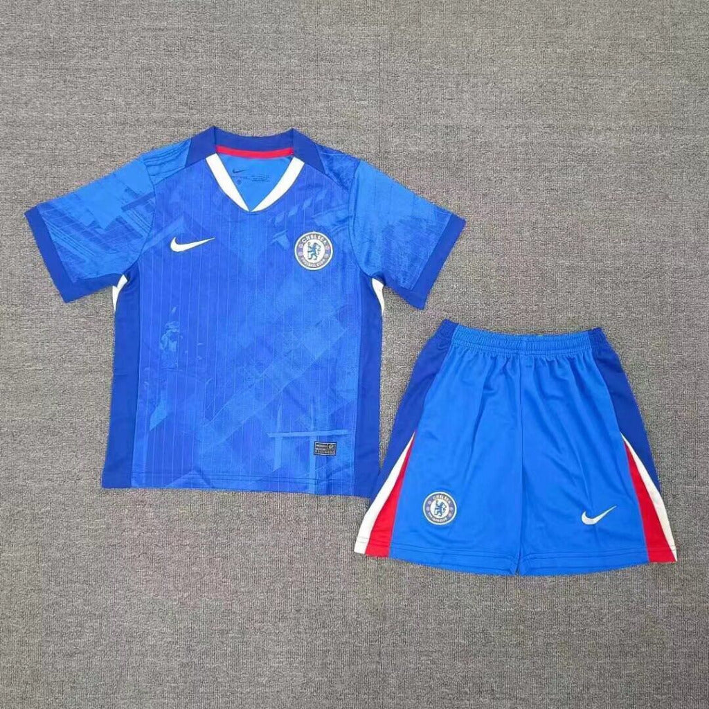 Chelsea 25/26 Home Blue Kids Jersey Set