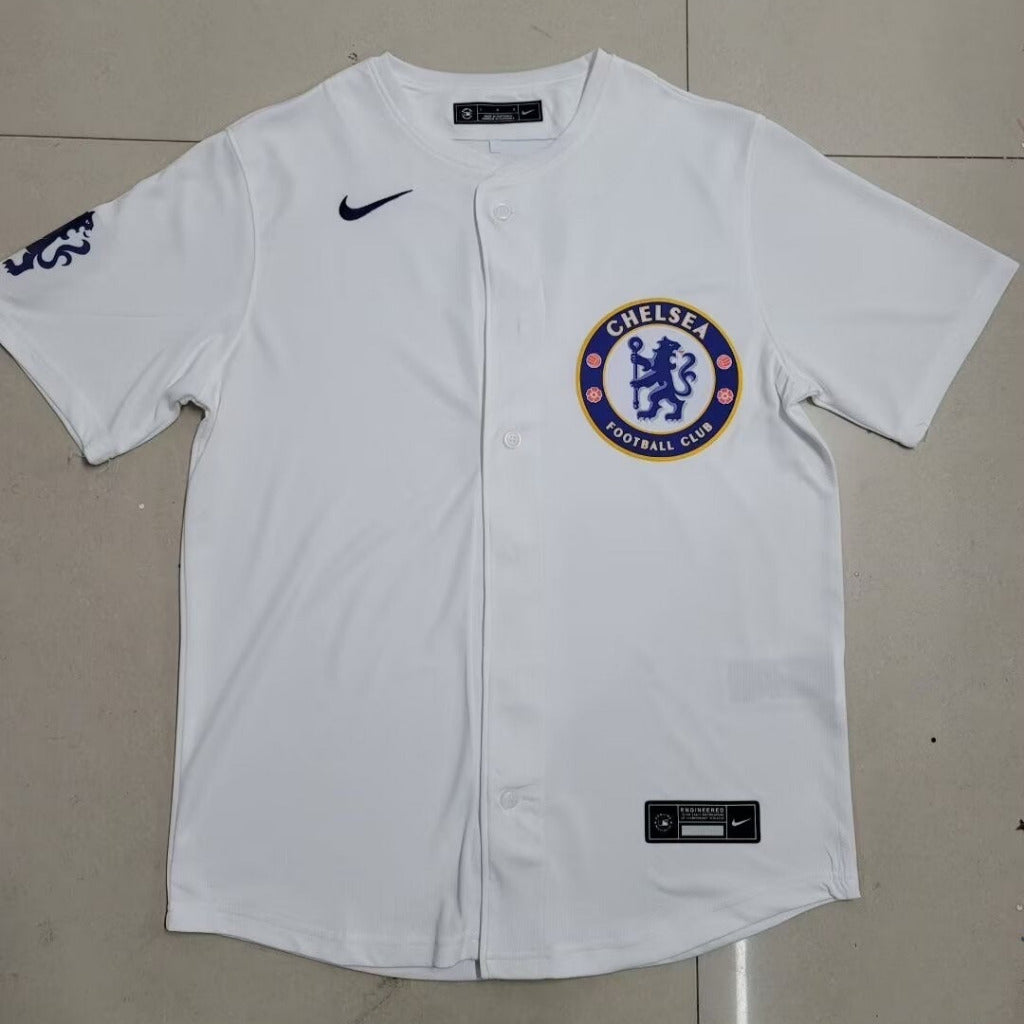 Chelsea 25/26 White Baseball Jersey