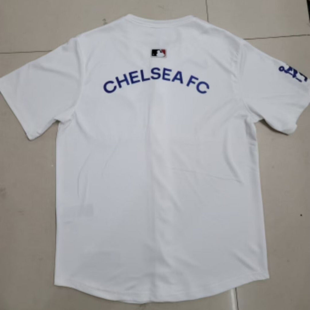 Chelsea 25/26 White Baseball Jersey