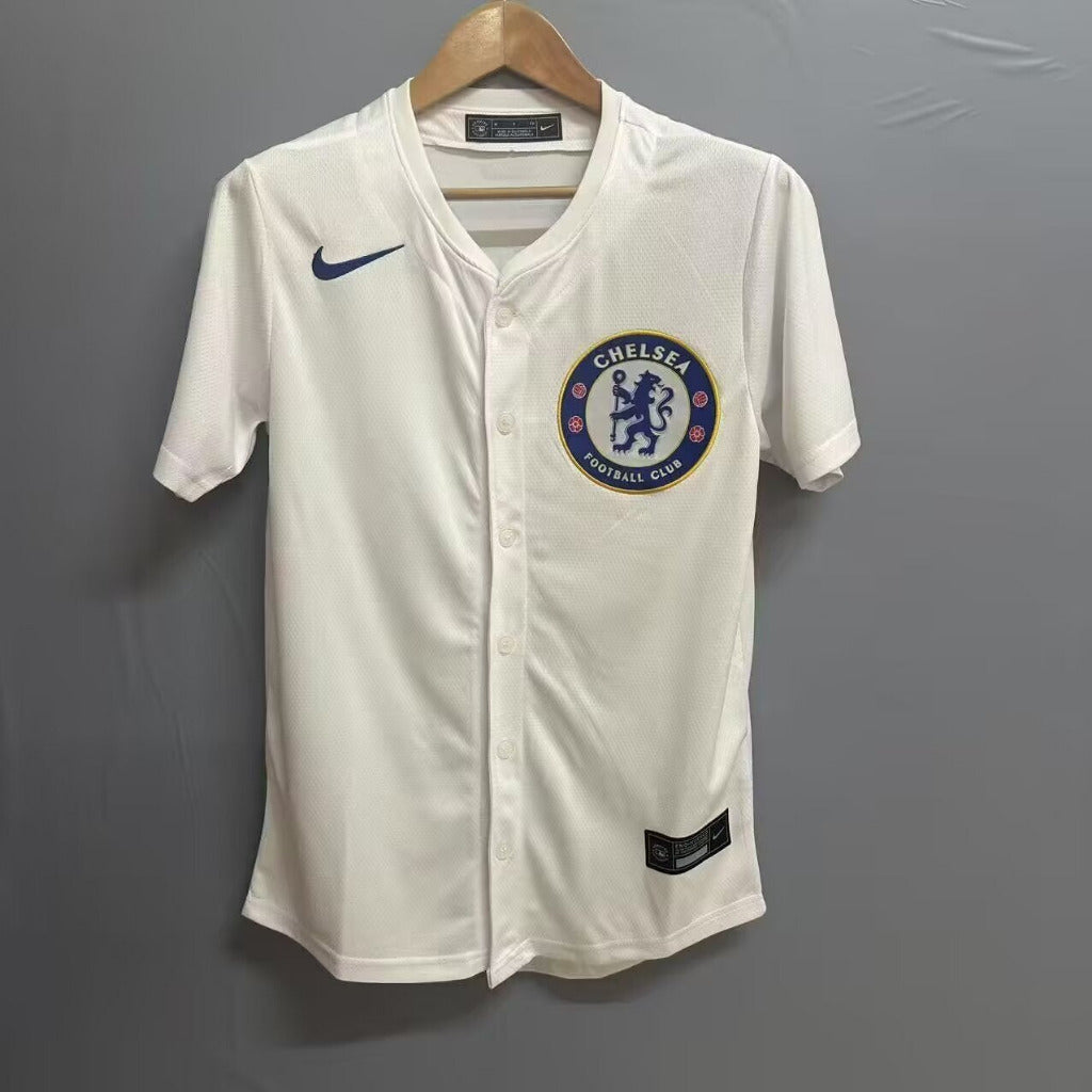 Chelsea 25/26 White Baseball Jersey