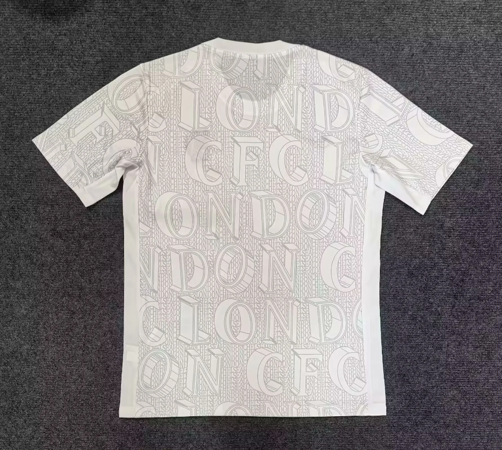 Chelsea 25/26 White CFC London Away Jersey