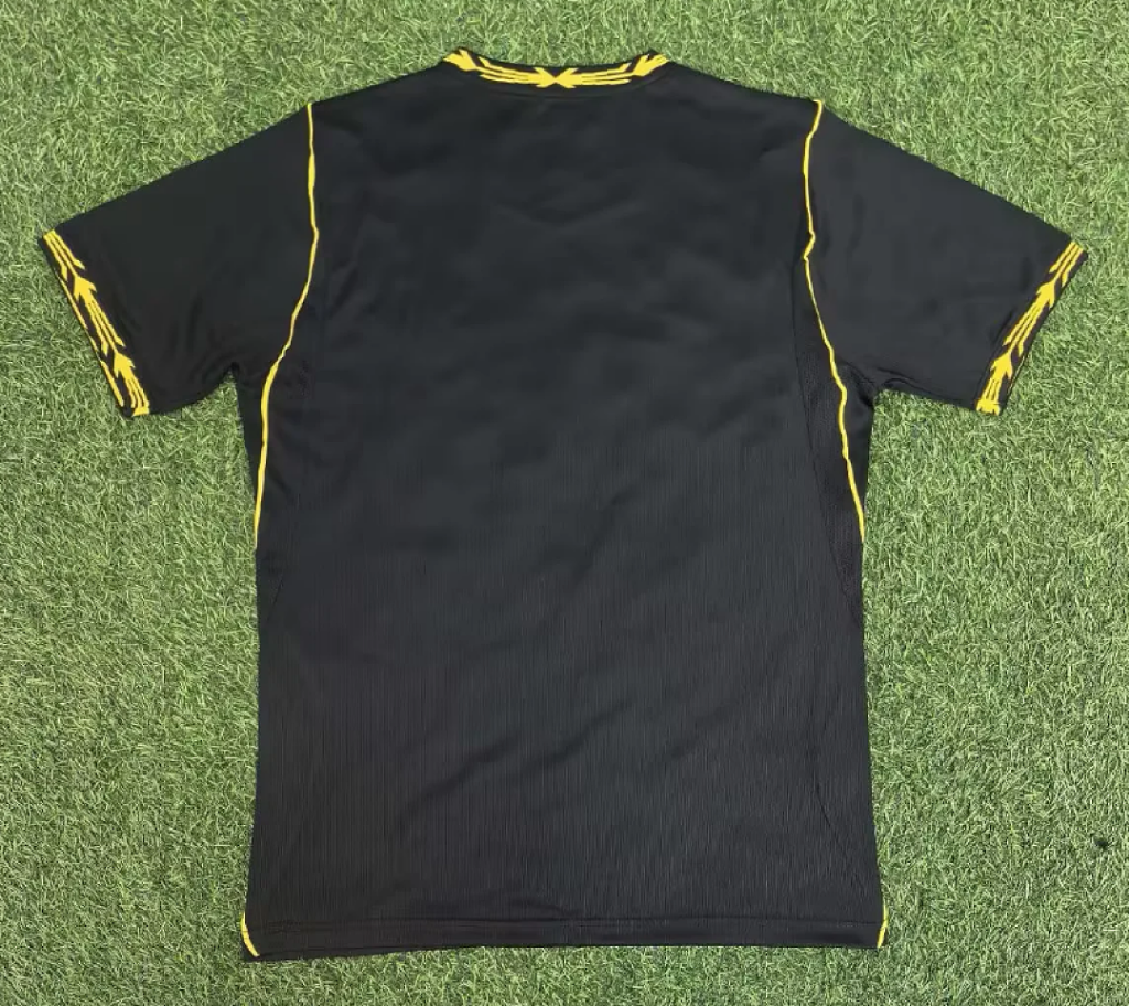Chelsea 26/27 Black/Yellow Trim Away Jersey