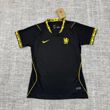 Chelsea 26/27 Black/Yellow Trim Away Women Jersey