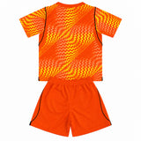 Chelsea 26/27 Orange/Yellow/Black Trim Goalkeeper Kids Jersey Set