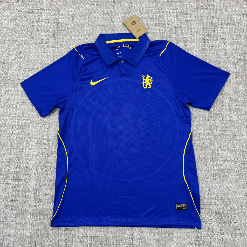 Chelsea 26/27 Royal Blue/Gold Trim Home Jersey