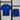 Chelsea 26/27 Royal Blue/Gold Trim Home Kids Jersey Set