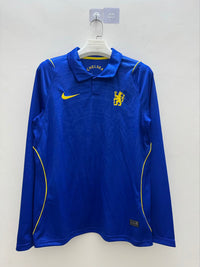 Chelsea 26/27 Royal Blue/Gold Trim Home Long Sleeve Jersey