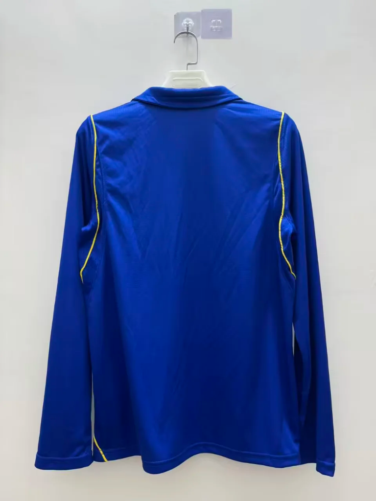 Chelsea 26/27 Royal Blue/Gold Trim Home Long Sleeve Jersey