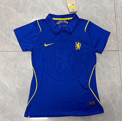 Chelsea 26/27 Royal Blue/Gold Trim Home Women Jersey