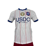 Chelsea 26/27 White/Red Vertical Stripes 3rd Player Version Jersey