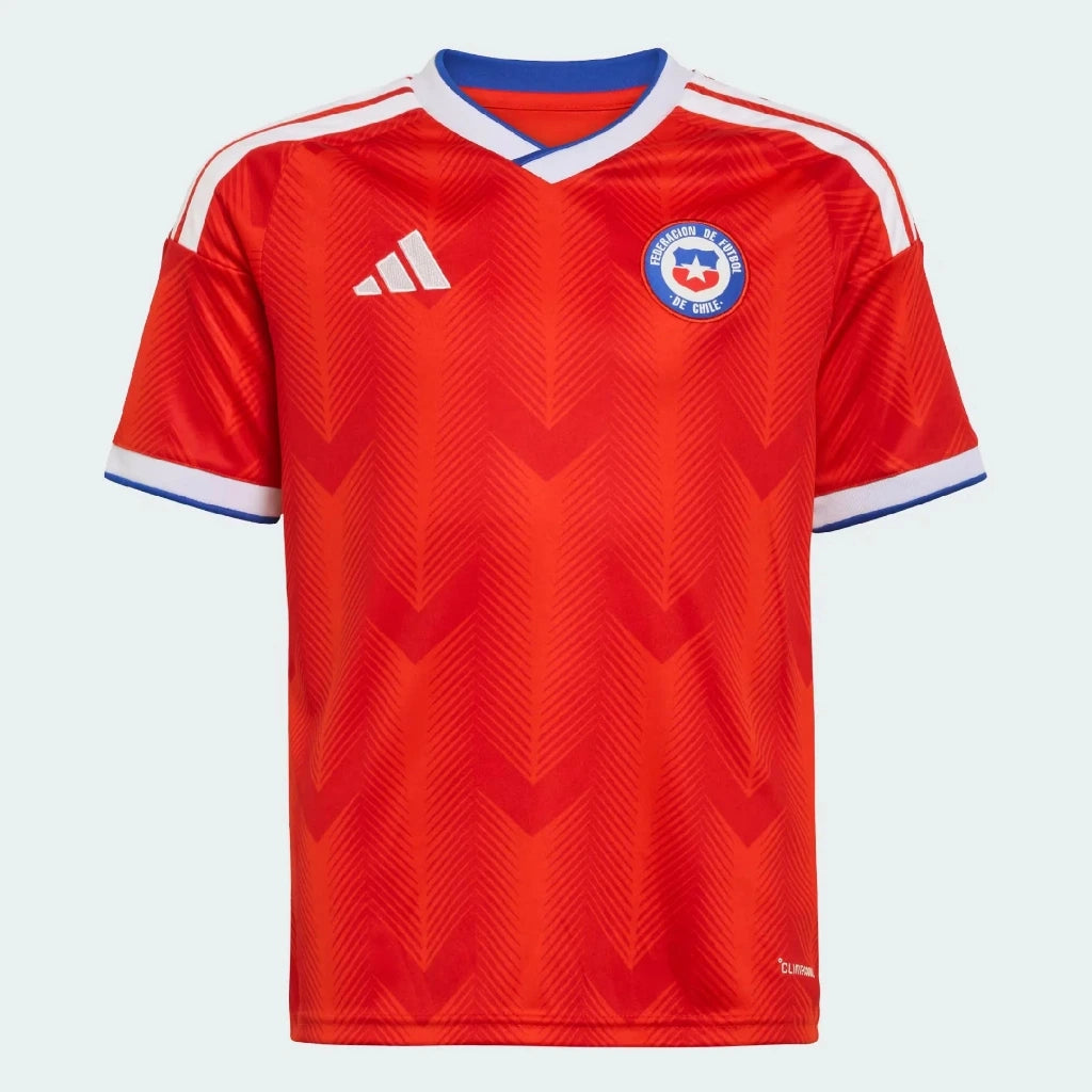 Chile 2026 Red/White Home Youth Jersey