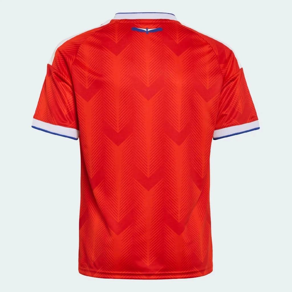 Chile 2026 Red/White Home Youth Jersey