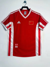 China 1998 Retro Red/White Away Jersey