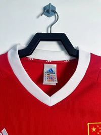 China 2002 Retro Red Away Jersey
