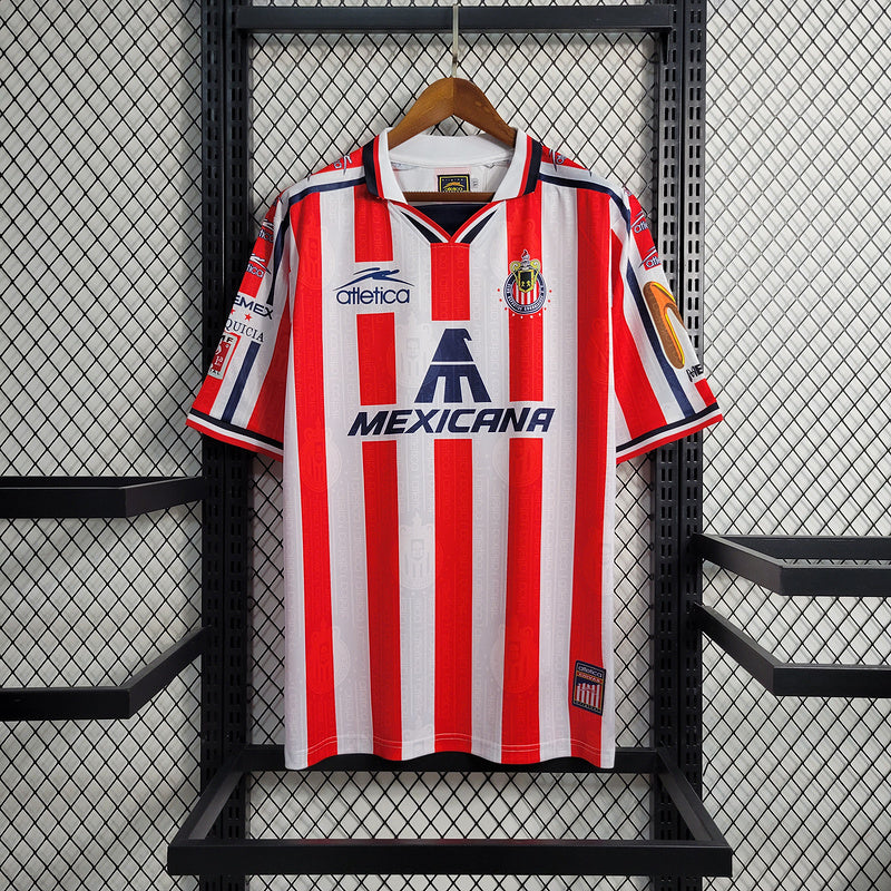 Chivas 2006/07 Retro White/Orange Home Jersey