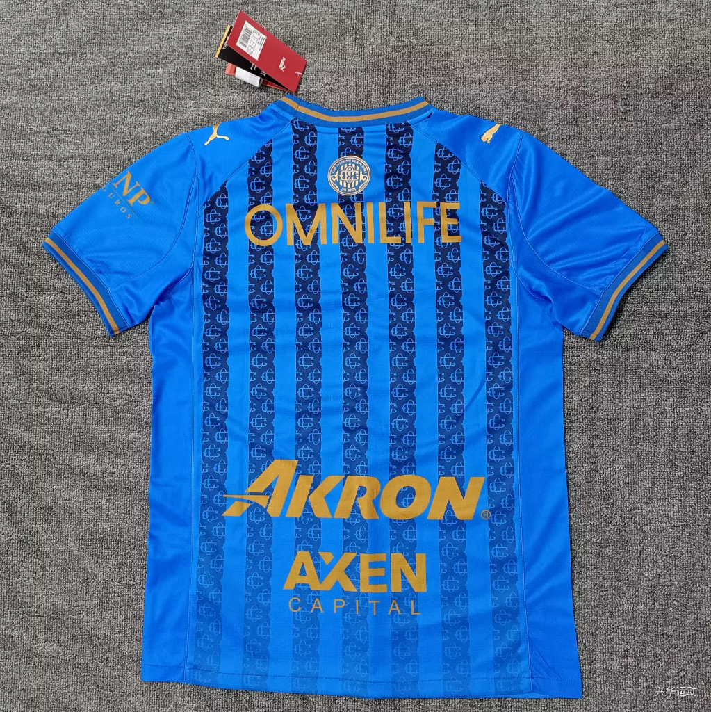 Chivas 25/26 Blue/Gold Third Jersey