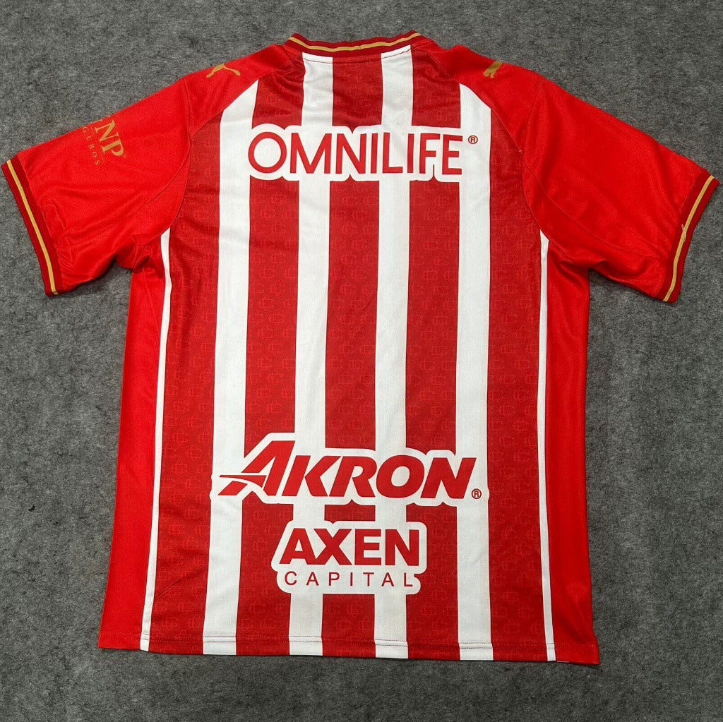 Chivas 25/26 Red/White Stripes Home Jersey