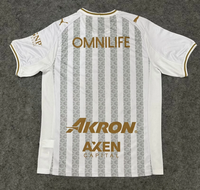 Chivas 25/26 White/Gray Stripes Home Jersey
