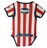 Chivas 26/27 Red/White Stripes Home Baby Bodysuit Jersey