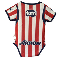 Chivas 26/27 Red/White Stripes Home Baby Bodysuit Jersey