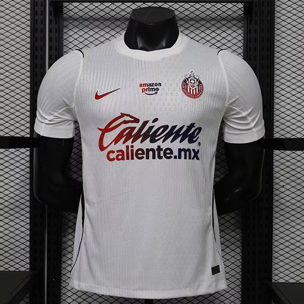Chivas 26/27 White/Black Away Player Version Jersey