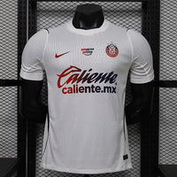 Chivas 26/27 White/Black Away Player Version Jersey