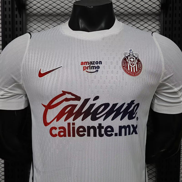 Chivas 26/27 White/Black Away Player Version Jersey