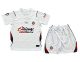 Chivas 26/27 White/Black Trim Away Kids Jersey Set