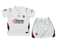 Chivas 26/27 White/Black Trim Away Kids Jersey Set