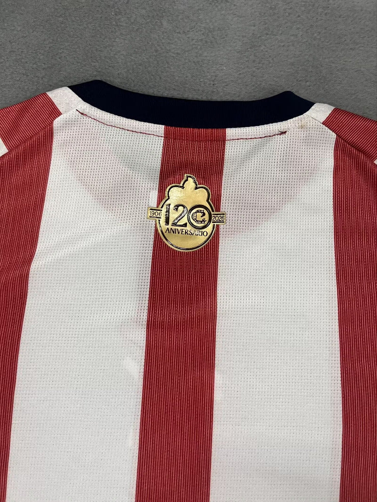 Chivas 26/27 White/Red 120th Anniversary Long Sleeve Jersey