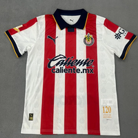 Chivas 26/27 White/Red 120th Home Jersey