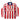 Chivas 26/27 White/Red Vertical Stripes Home Long Sleeve Jersey