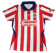 Chivas 26/27 White/Red Vertical Stripes Home Women Jersey