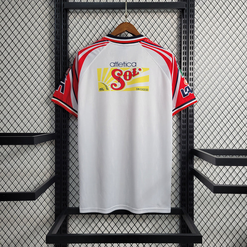 Chivas Del Guadalajara 1998/99 Retro White/Red Away Jersey