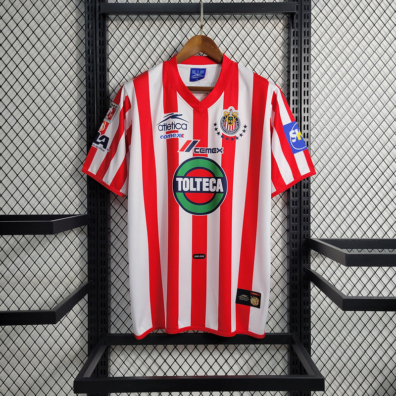 Chivewood 2001/02 Retro Red/White Home Jersey