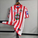 Chivewood 2001/02 Retro Red/White Home Jersey